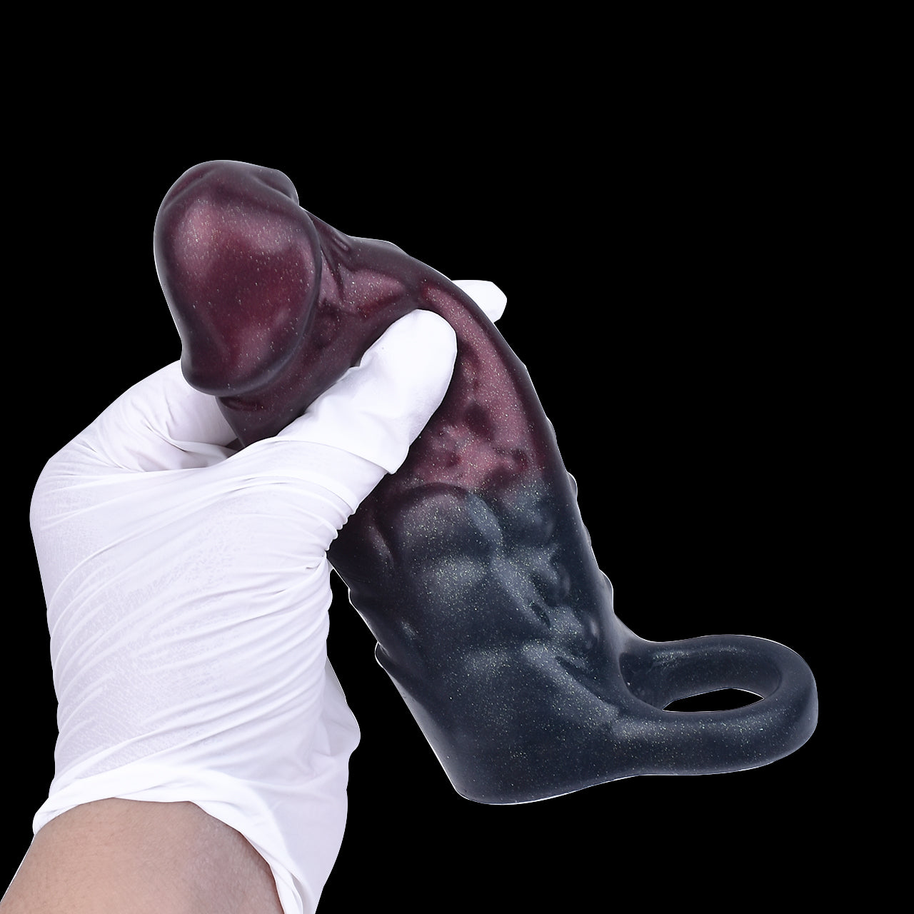 Fantasy Silicone Huge Cock Sleeve - Passion Intimate Penis Extender Sex Toys