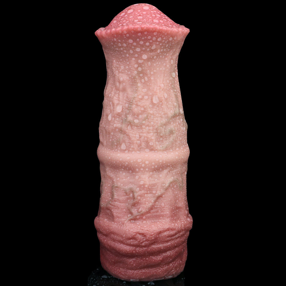 Realistische, verdickende Penishülle aus Silikon – Sexspielzeug zur Verzögerung der männlichen Verbesserung