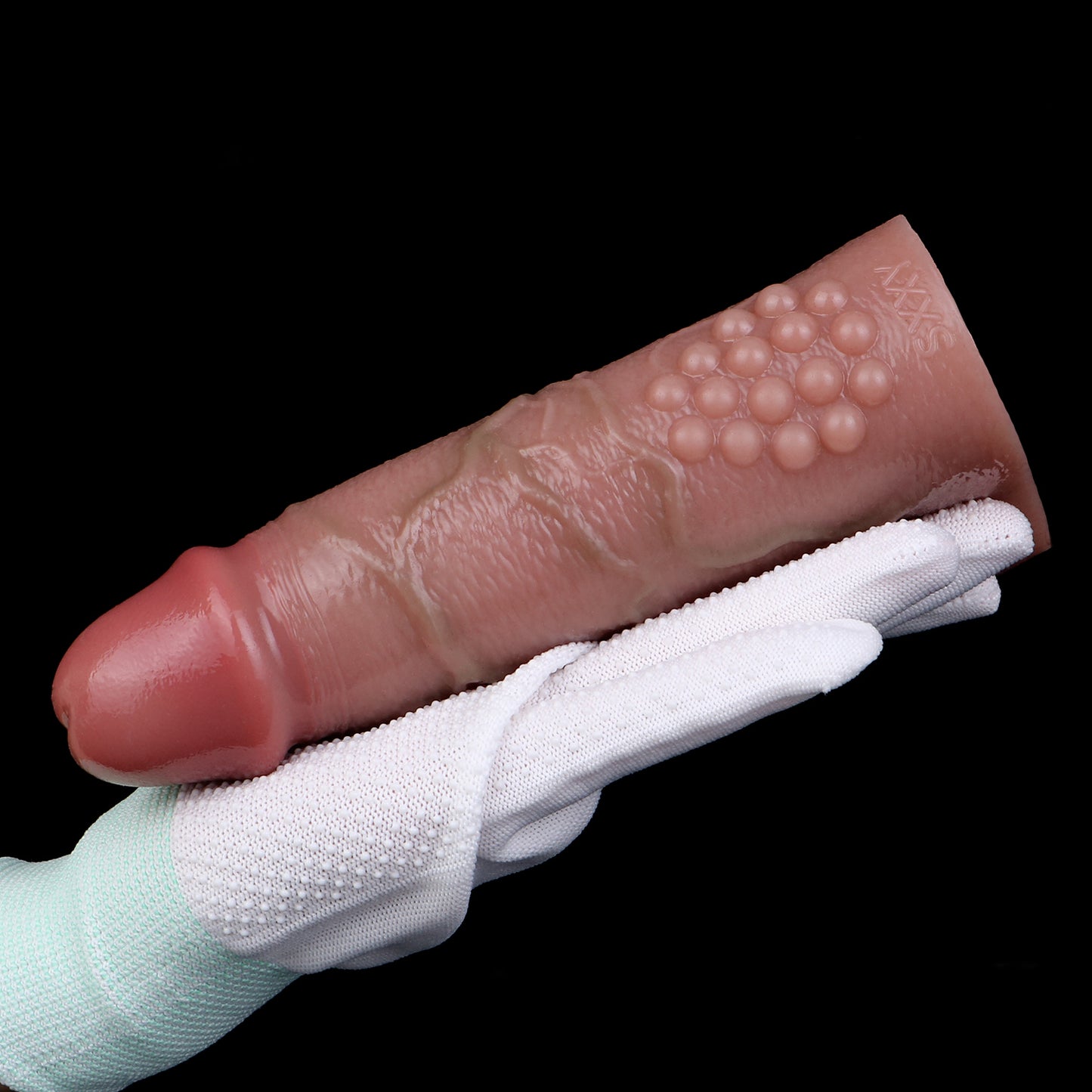 Contact Point Silicone Cock Sleeve – ED Support Penis Extension Ejaculation Control Sex Toy