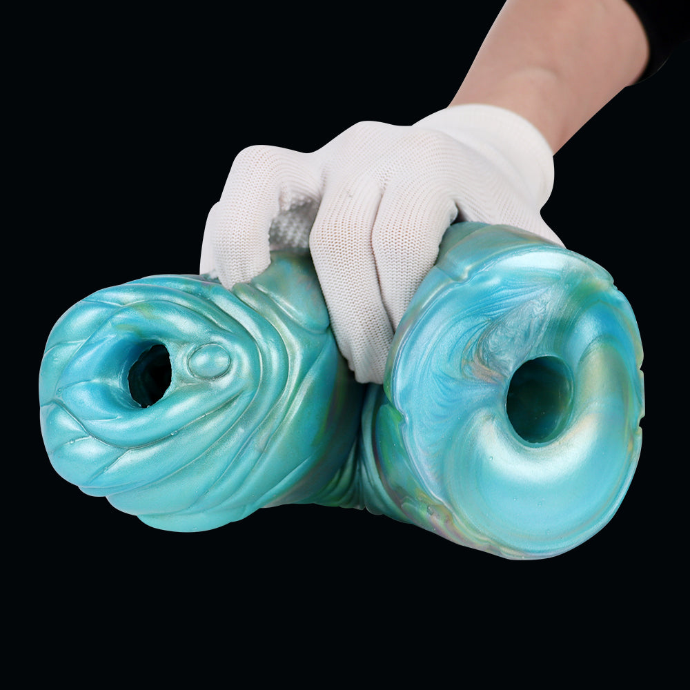 Vagina realista de silicona de bolsillo - Masajeador de pene masculino - Juguetes sexuales