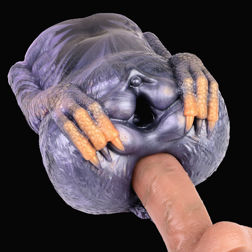 Juguetes sexuales de bolsillo con diseño de dragón de fantasía: diseño de juguete sexual de doble canal