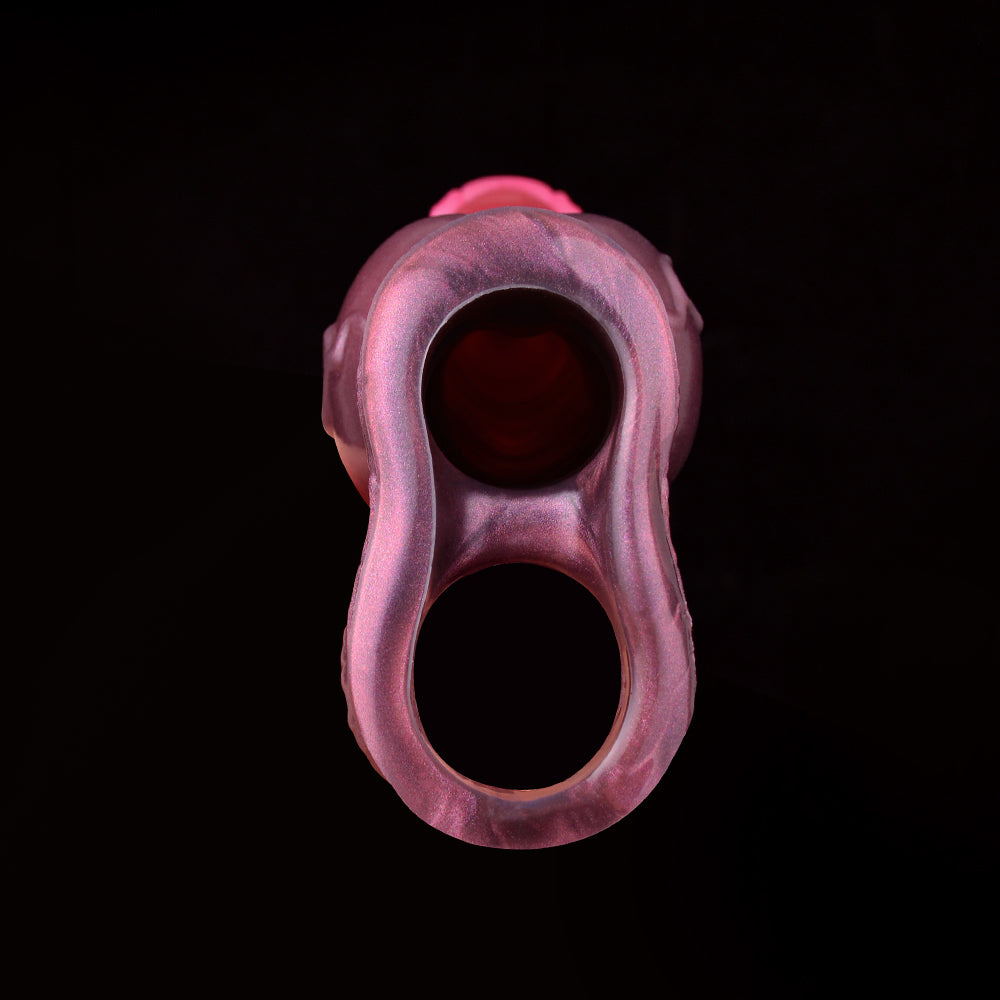 Fantasy Fully Enclosed Silicone Penis Sleeve - 6 Inch Penis Extender Sex Toy for Men