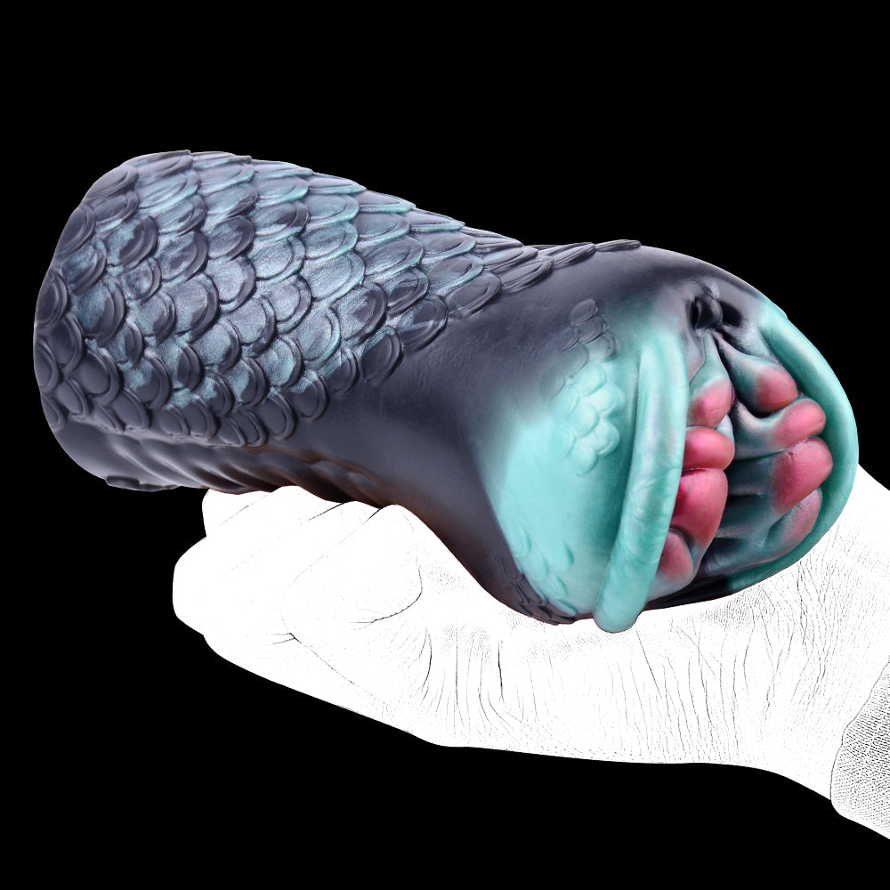 Black Mamba Snake Element Pocket Pussy – Realistic Design, Fantasy Sex Toy