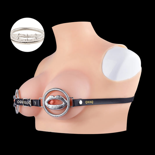 Pinzas para pezones con forma de labio: símbolo de poder, humillación y control sensual