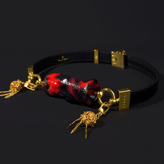 Mordaza de bola de fantasías horizontales fálicas con temática de tentáculos: accesorio exclusivo diseñado para entusiastas del BDSM