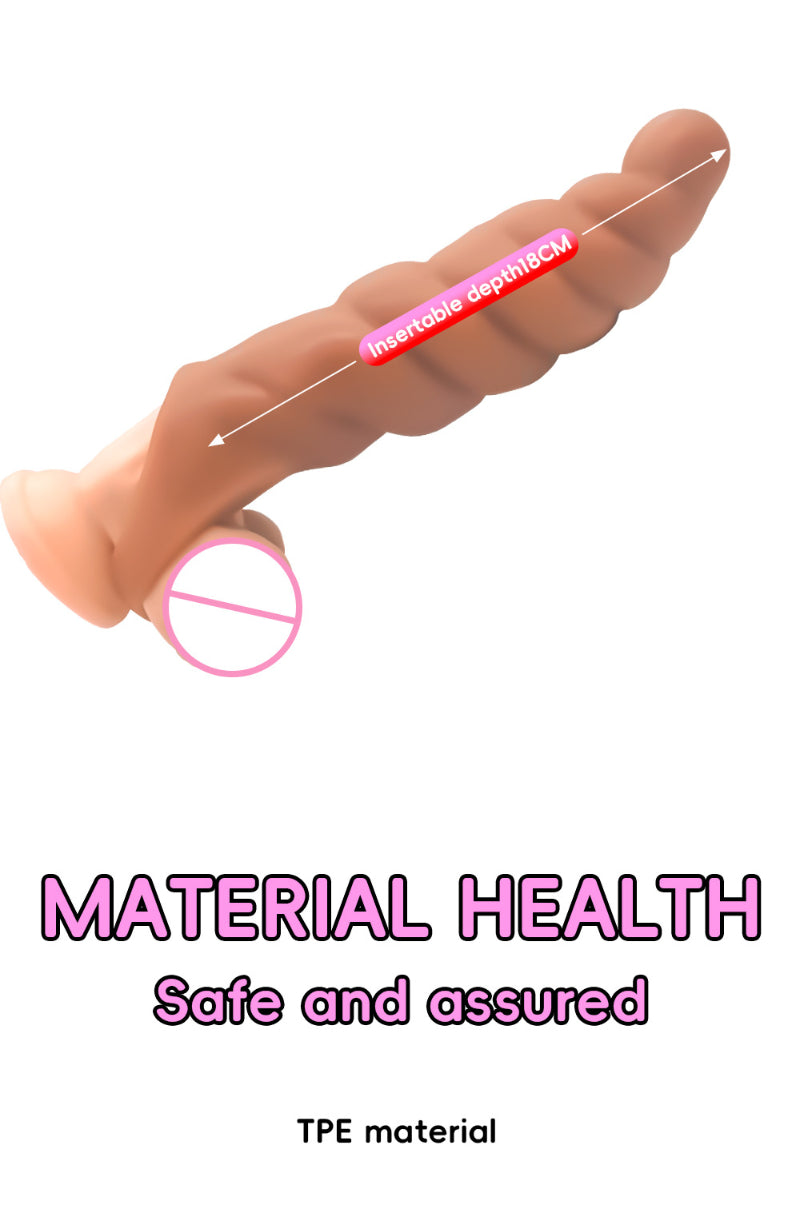 Spiral Penis Sleeve — Innovative Texture Design, Stimulating Sensory Sex Toy