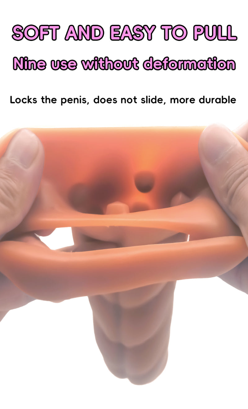 Spiral Penis Sleeve — Innovative Texture Design, Stimulating Sensory Sex Toy