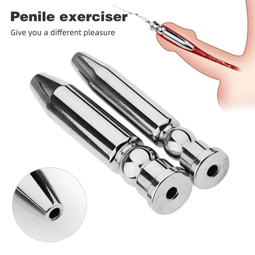 Sounding Rods Prostate Massage Urethral Dilator – Stainless Steel P-spot Male Sex Toys