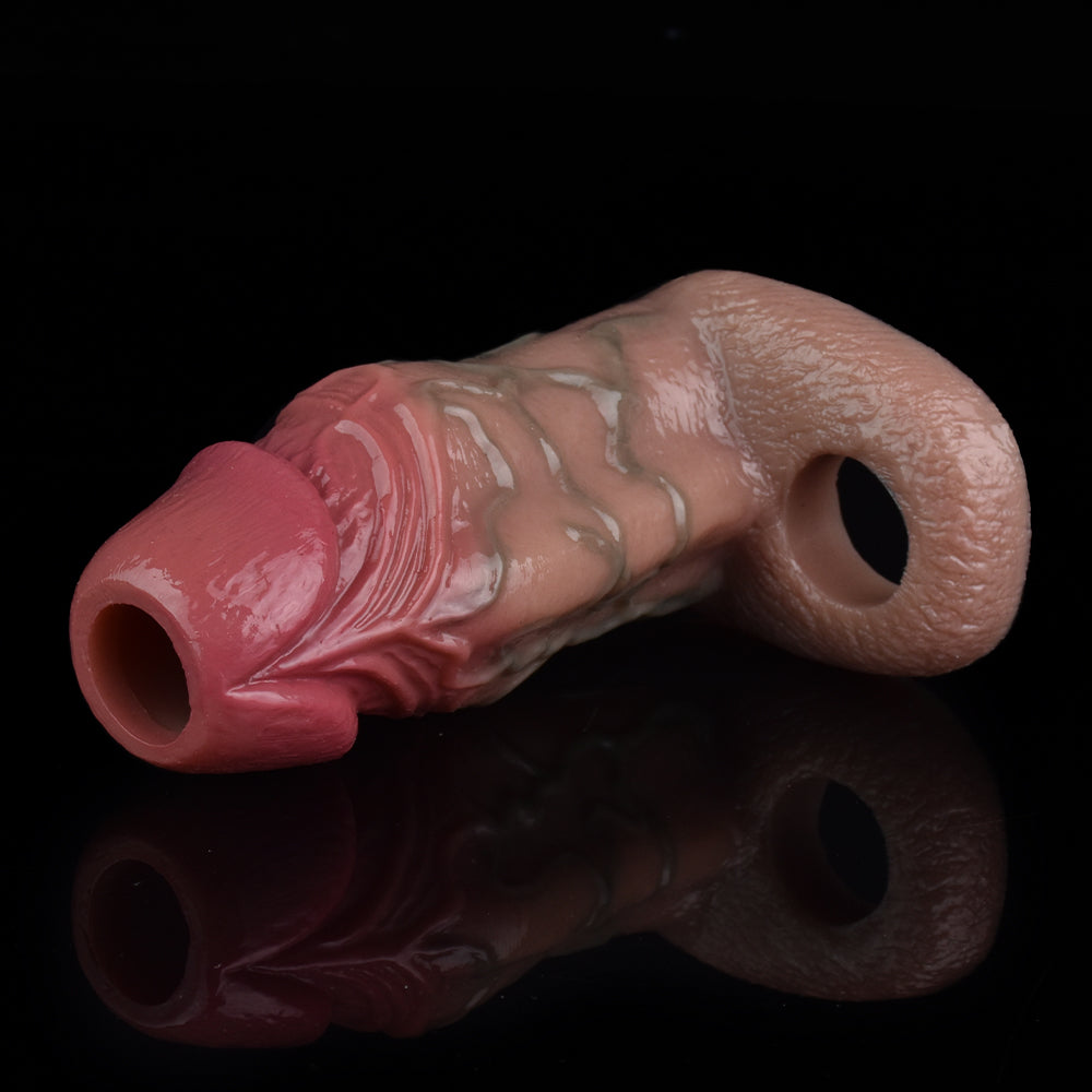 Enlarging Penis Sleeve – Ultimate Male Sex Toy for Partner Play