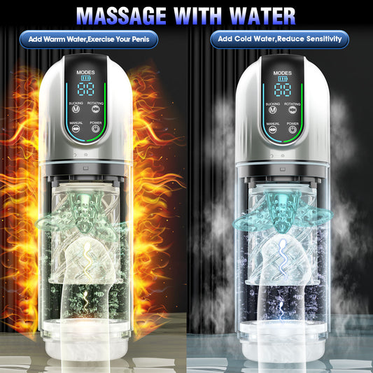 Smart Licking Male Penile Massage Stroker – Hands-Free Sexual Toys