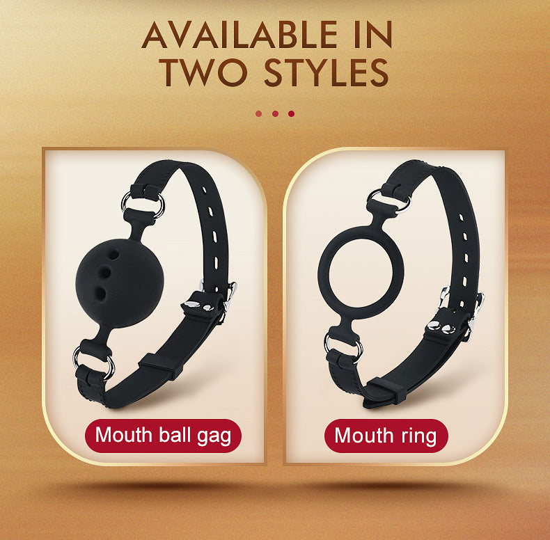 Ultimate Bondage Ball Gag – BDSM Important Accessories of Sex Toys for Women!