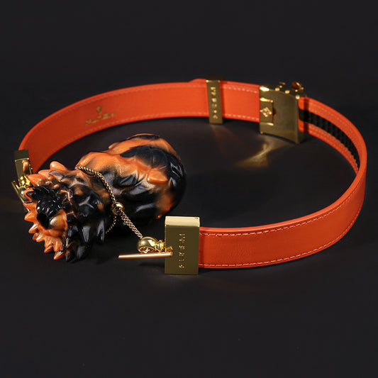 Mordaza de bola con forma de piña con pinchos: libera la restricción BDSM y bondage prohibida