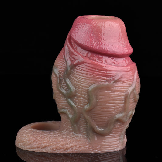 Exquisita funda realista para pene: un extensor de pene masculino para una experiencia sexual más placentera.