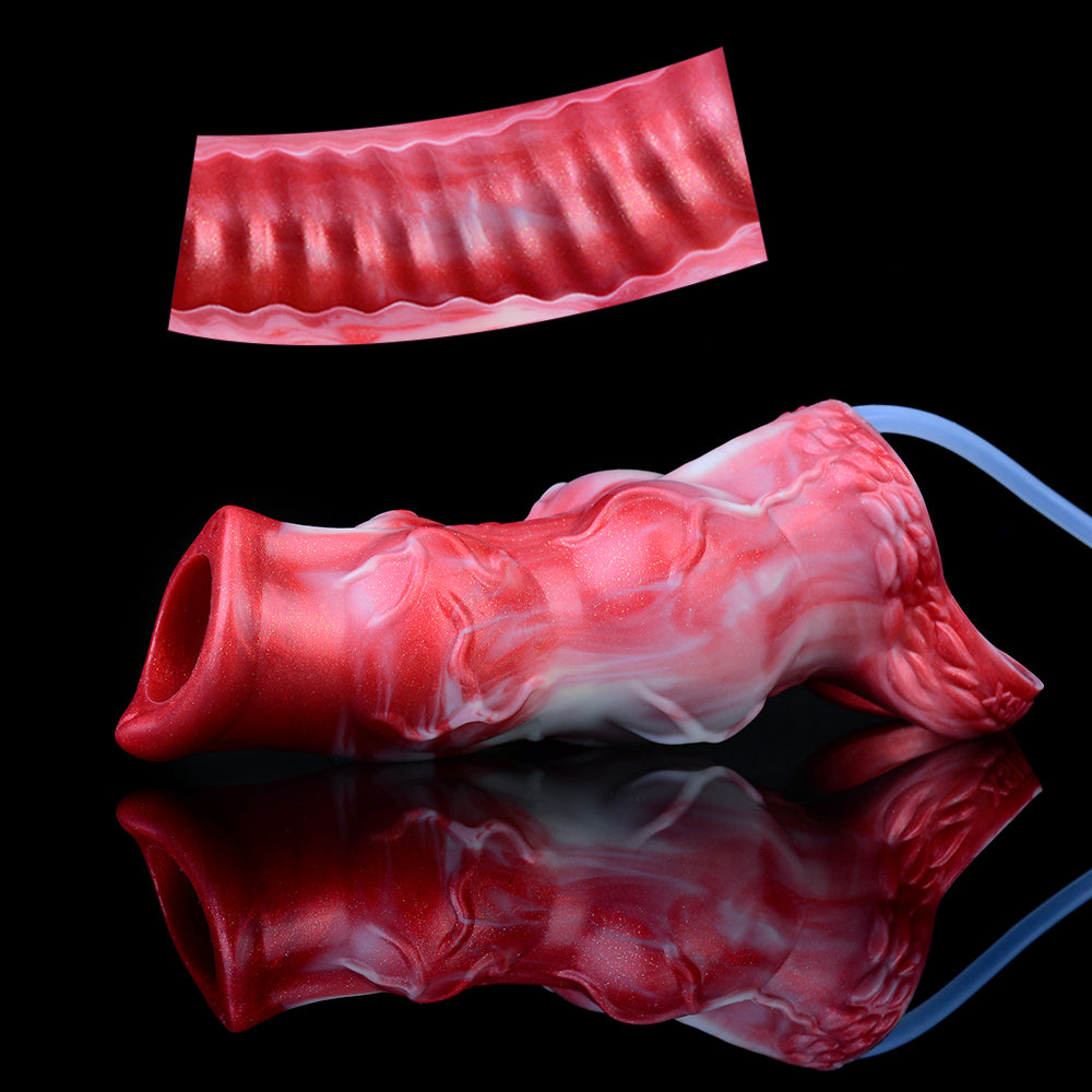 Fantasy Squirting Penis Sleeve – 5.5 Inch Penis Cocksleeve Realistic Sex Toys for Men