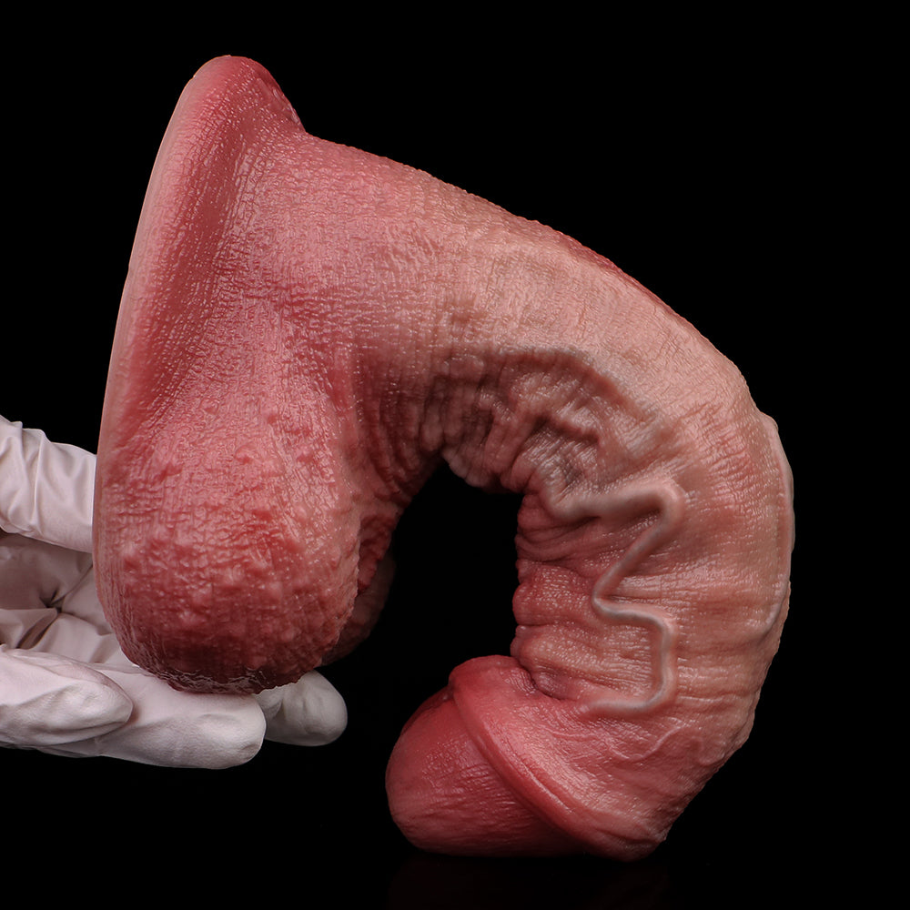 Base-Filled Realistic Anal Dildo - Pleasure-Oriented Sex Toys