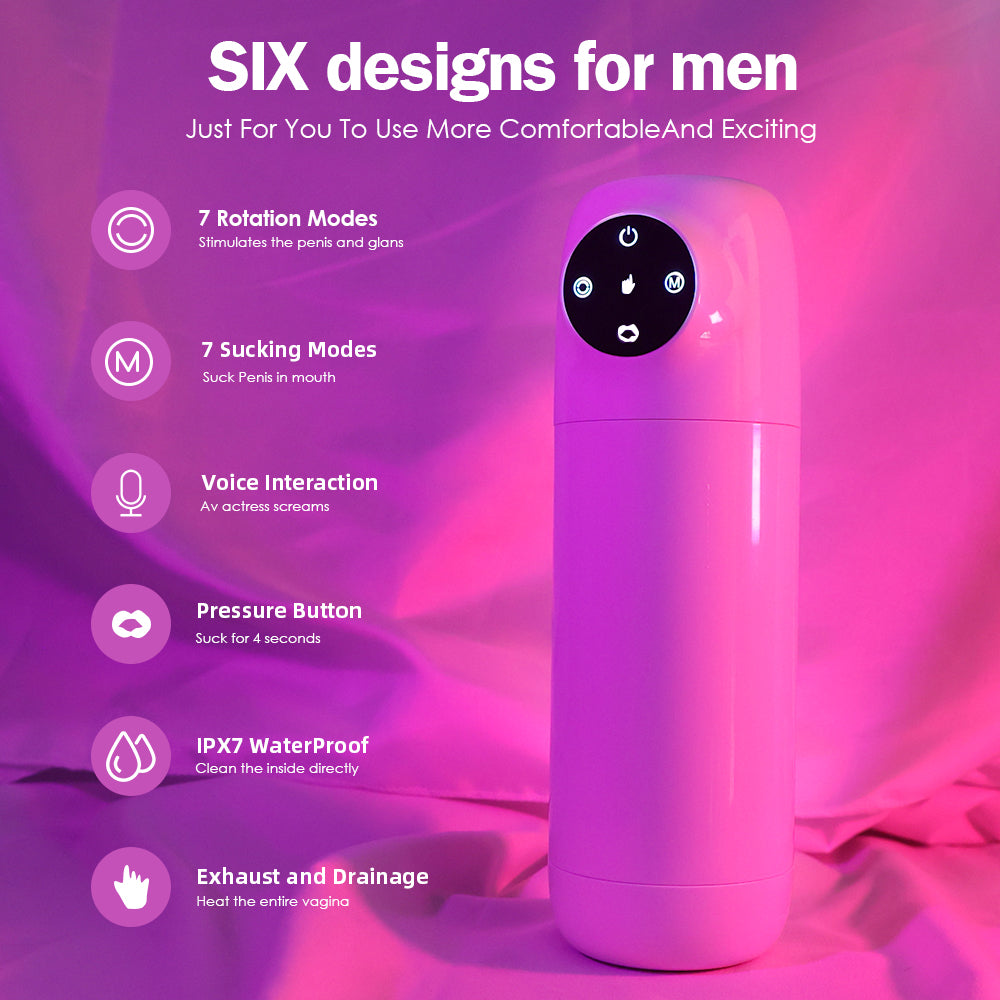 Smart Shower Stroker – 360° Rotation & Suction for an Immersive Pleasure Experience