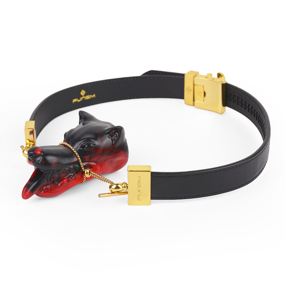 Fantasies Ball Gag – Dog Shaped Vertical Ball Gag for Power Addicts