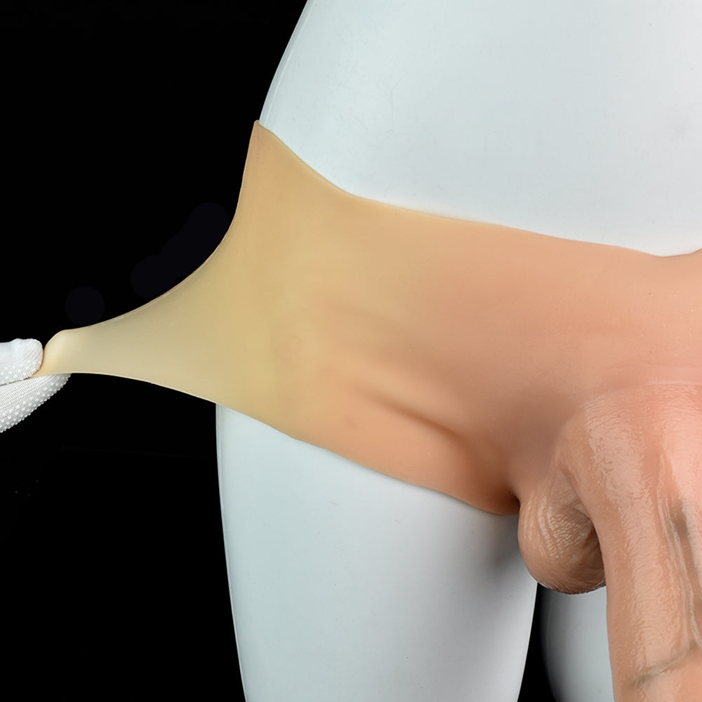 Huge Realistic Dildo Strap-on Panties - Fantasy Silicone Ass Life Size Lesbian Sex Toys