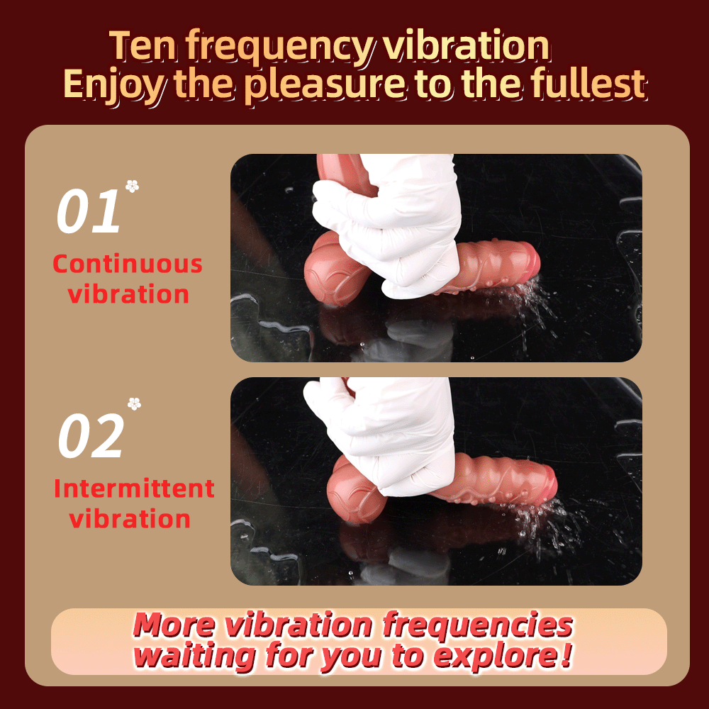 Waterproof G-spot Vibrating Thrusting Dildo – Clit Orgasm Control Female Sex Toys