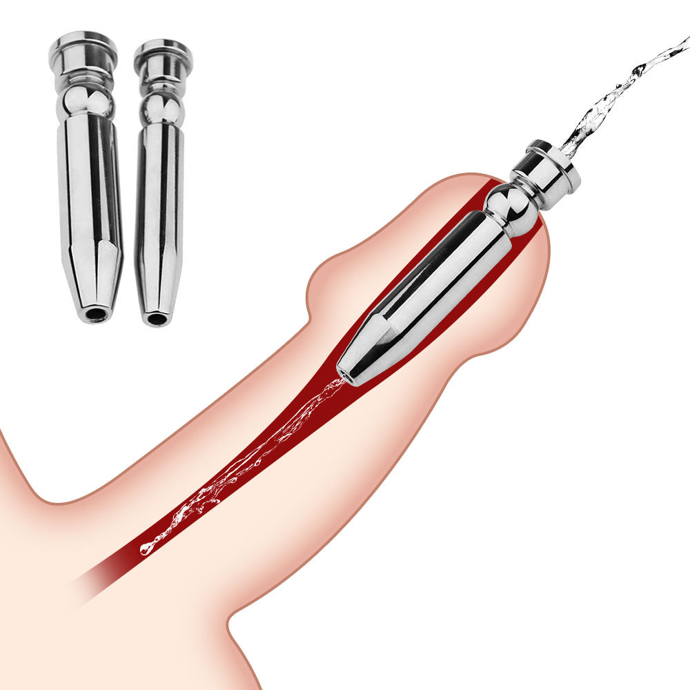 Sounding Rods Prostate Massage Urethral Dilator – Stainless Steel P-spot Male Sex Toys