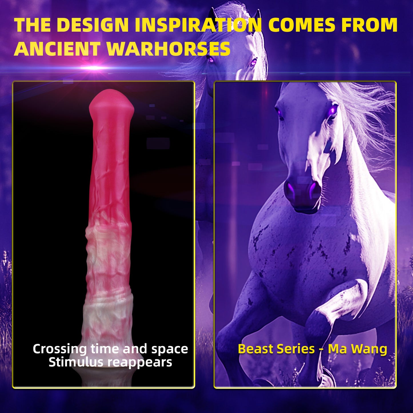 Classic Realistic Strap-On Stallion Dildo – Authentic Tactile Experience with Ergonomic Design