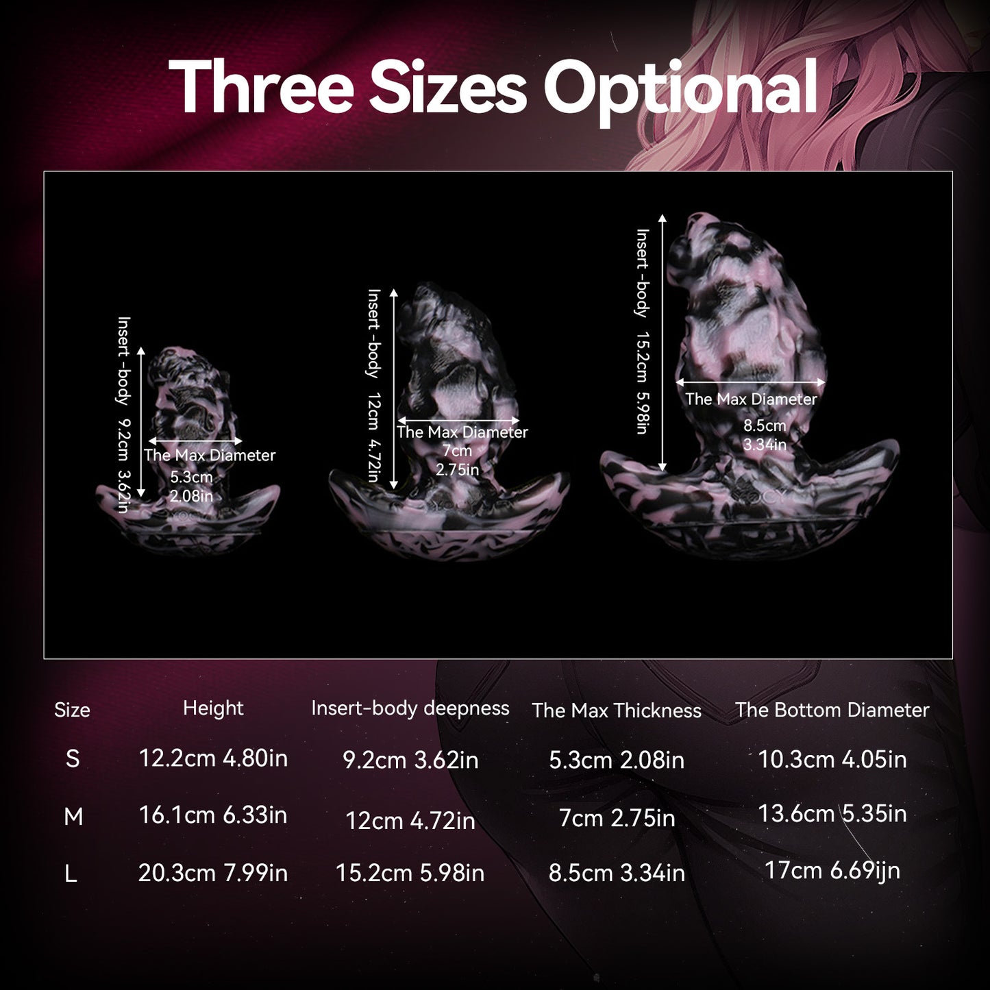 Anchor-Inspired Anal Butt Plug Vibrator- Strap On Fantasy Silicone Dildo Kinky Sex Toys