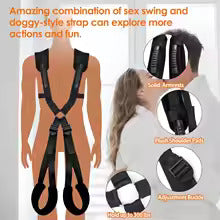 Armored Female Extreme Restraint Sex Swing - Tailored For Deep BDSM Players