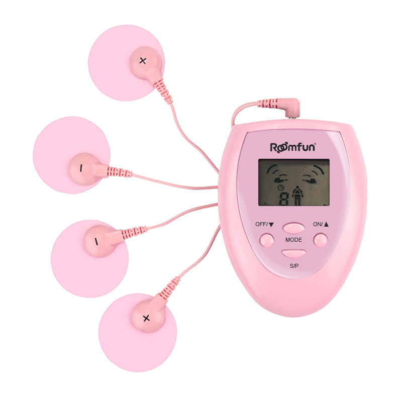 Electronic Pulse Massage Bondage Kit - Multiple Vibrating Kinky Sex Toys for Women