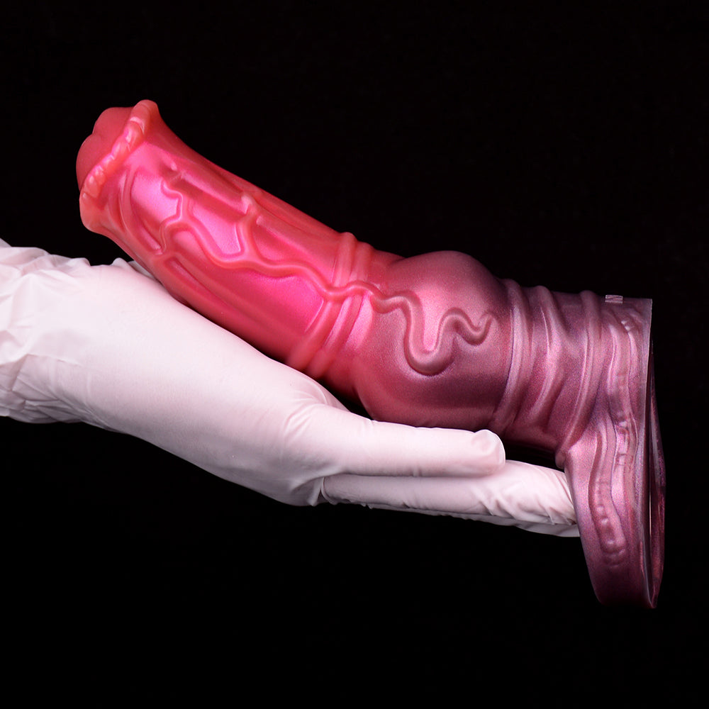 Fantasy Fully Enclosed Silicone Penis Sleeve - 6 Inch Penis Extender Sex Toy for Men