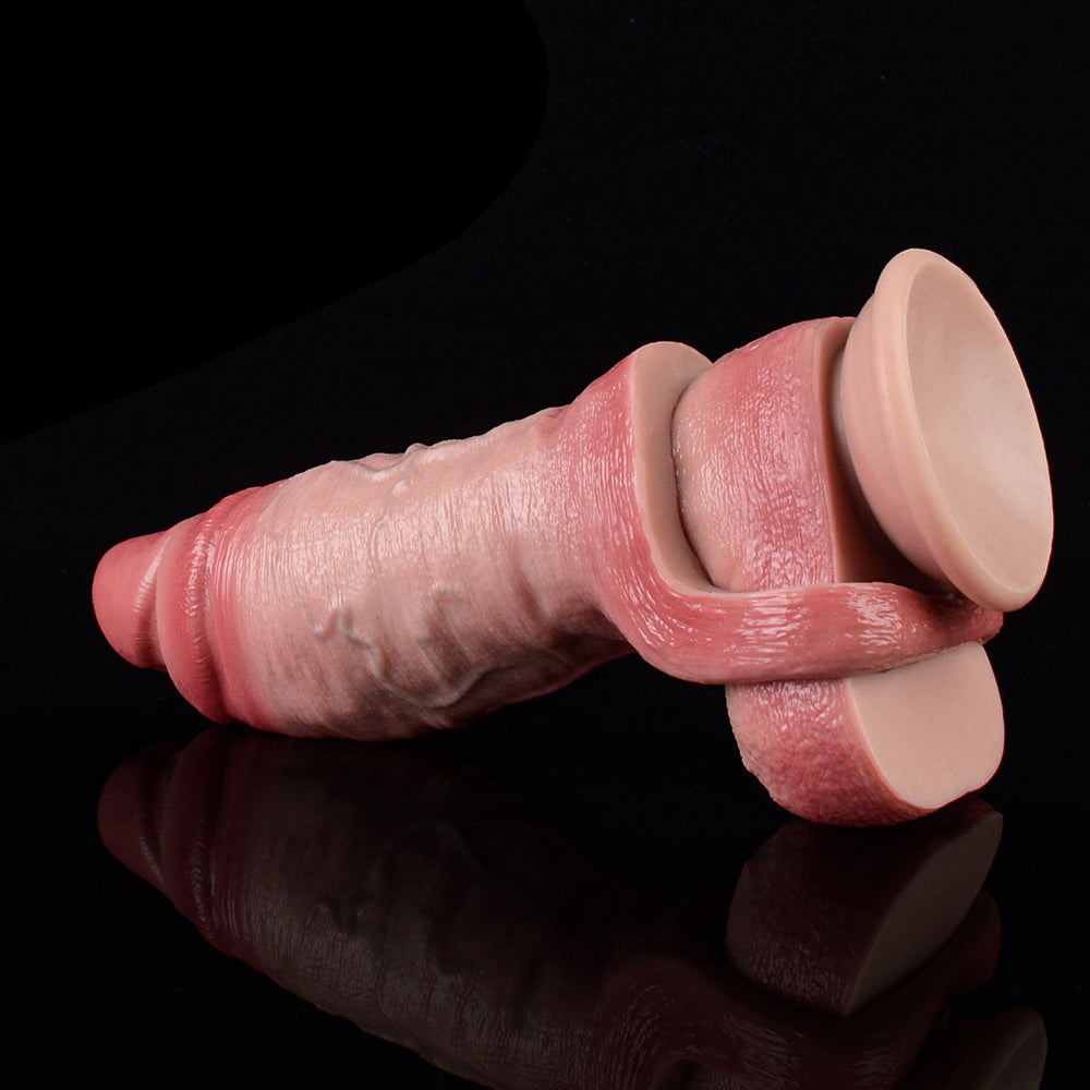 Slimline Cock Sleeve Sheath — 6-Inch Penis Extender Silicone Pleasure Male Sex Toys