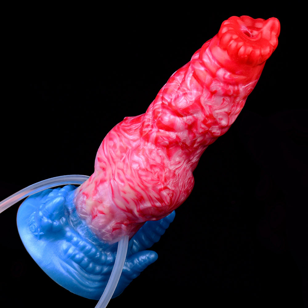 Portable Squirting Inflating Anal Dildo — Compact and Powerful Female Sex Toy