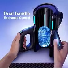 Dual-Handle Auto Stroker – Smart Voice-Interactive Vibrating Masterbation Toys for Men