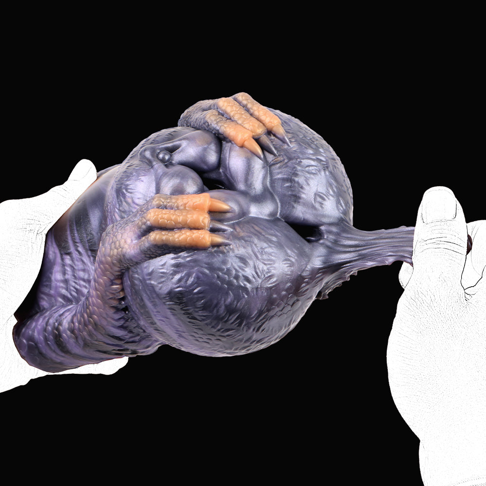 Juguetes sexuales de bolsillo con diseño de dragón de fantasía: diseño de juguete sexual de doble canal