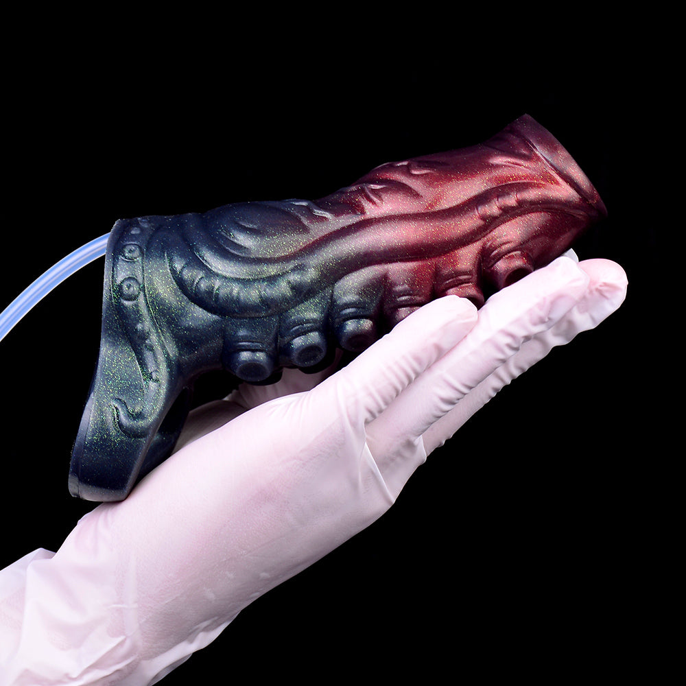 Tentacle Fantasy Cock Sleeve Self Bondage — 5.5 Inch Penis Extender Sex Games for BDSM