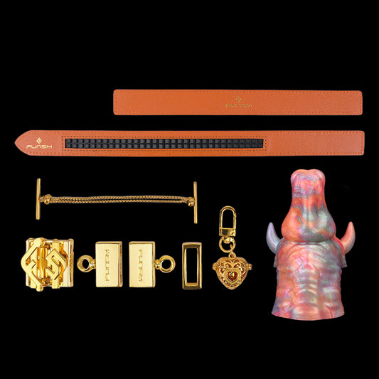 Mordaza de cabeza de toro, juguetes sexuales de fantasía de violación: restricciones extremas de sumisión BDSM