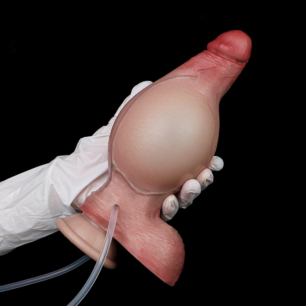 Female Vaginal Expansion Squirting Inflatable Dildo - Multi-Stimulation Sex Toy Experience