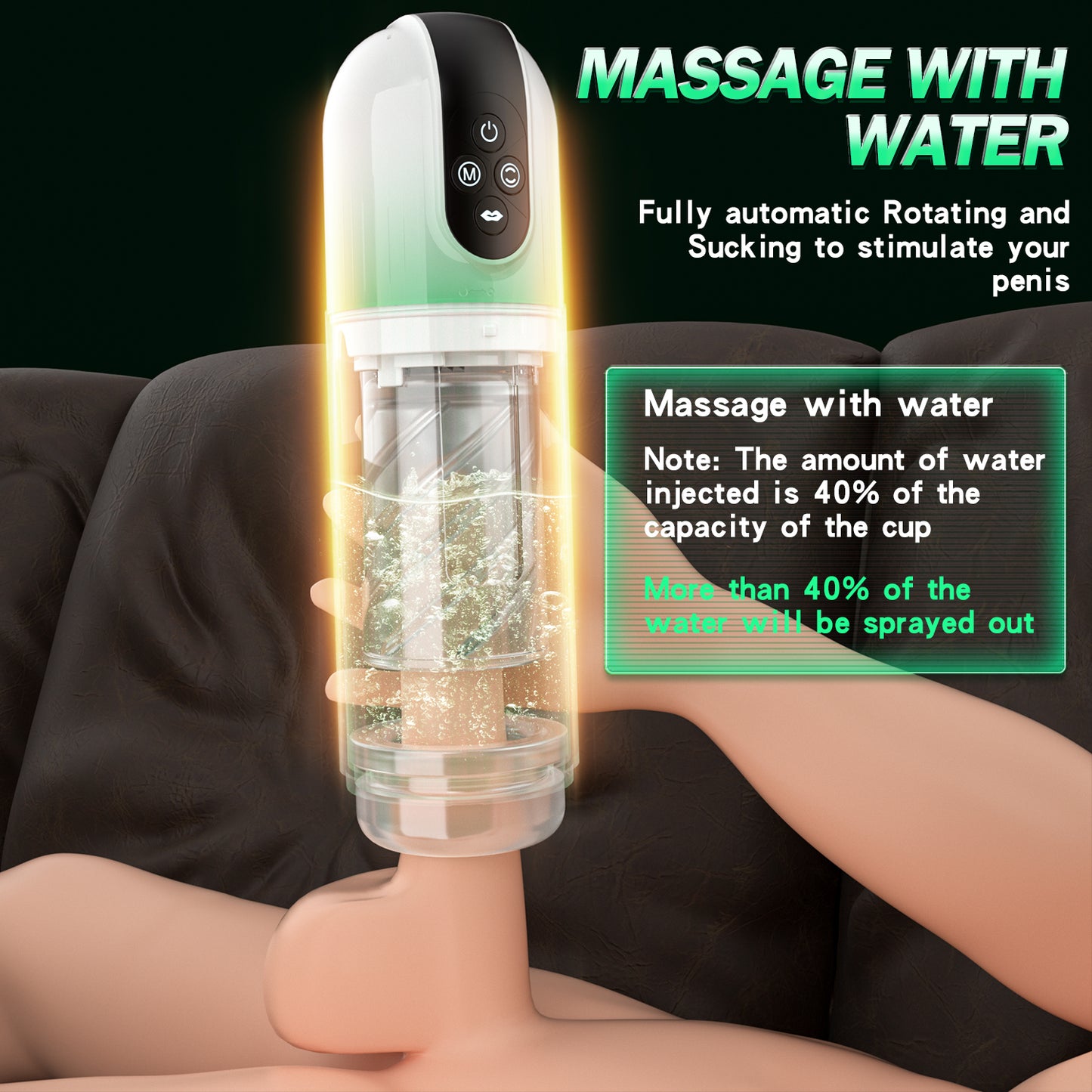 Sucking Dick Male Masturbator Cup – Perfect Combination of Functionality for Blowjobs