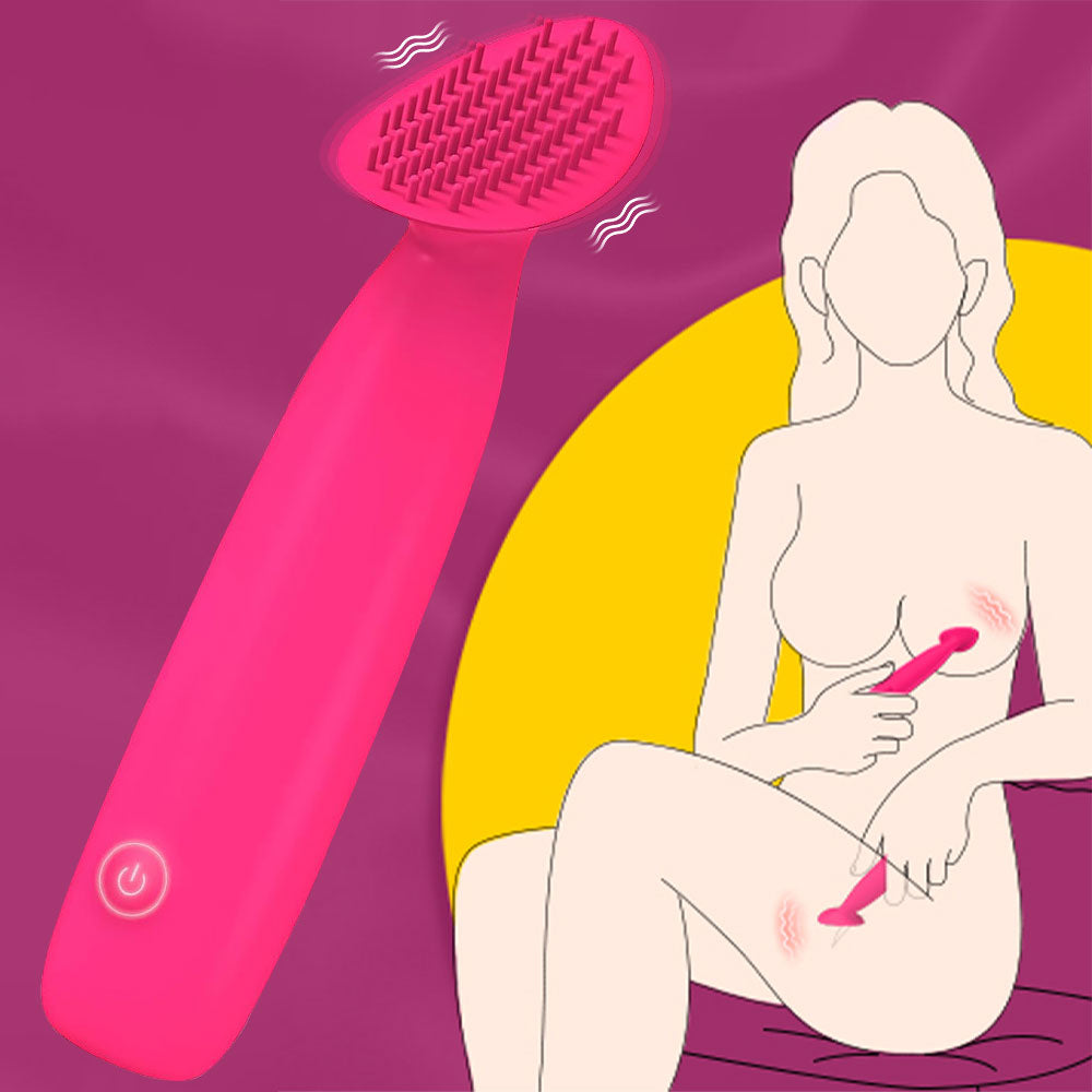 Vibrating Brush Magic Wand — Couple Sex Toys for Teasing and Foreplay