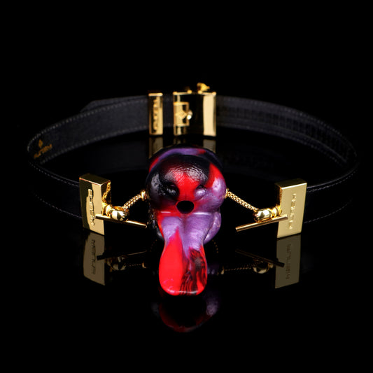 Mordaza de bola con boca de lobo: libera tu salvaje experiencia BDSM