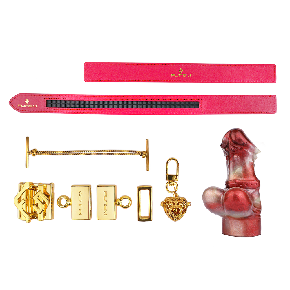 Mordazas de silicona con dildo y tapón oral - Juguetes sexuales para mujeres con kit de bondage