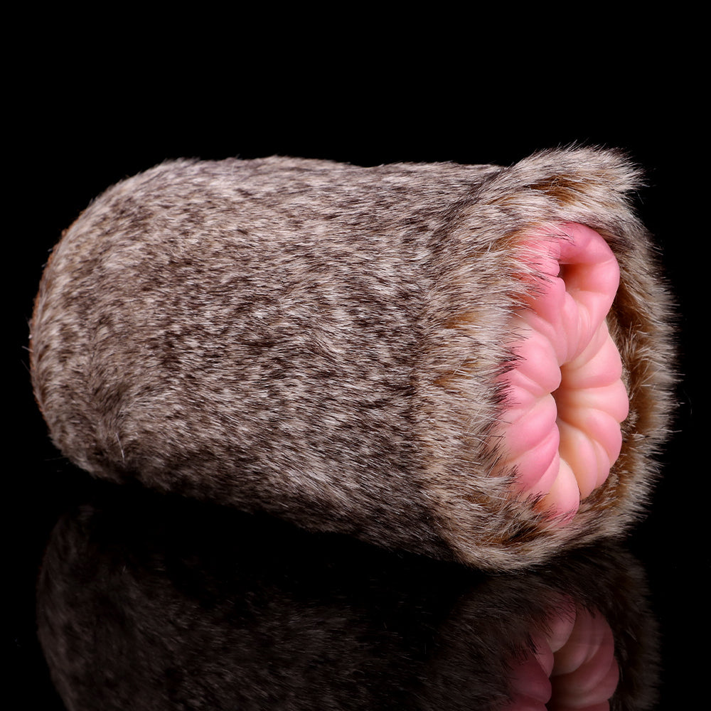 Realistic Bionic Dual-Channel Pocket Pussy – Lion Design for Insertable Penis Massager Sex Toys