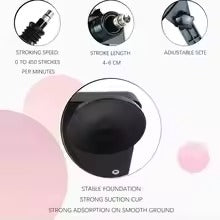 Big Flare Base BDSM Thrusting Sex Machine – Realistic Dildo Stroker Set