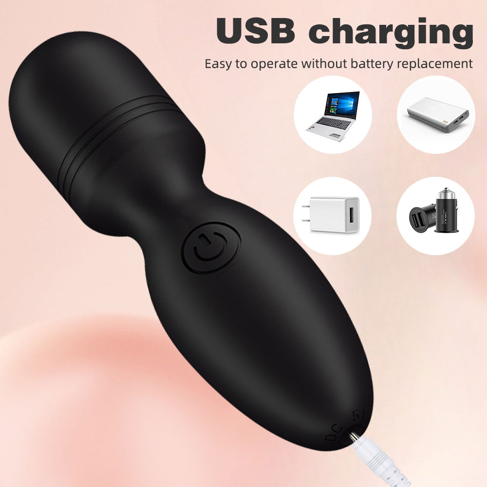 Waterproof Magic Wand Vibrator – Mini Clit Massage Female Masturbation Sex Toys