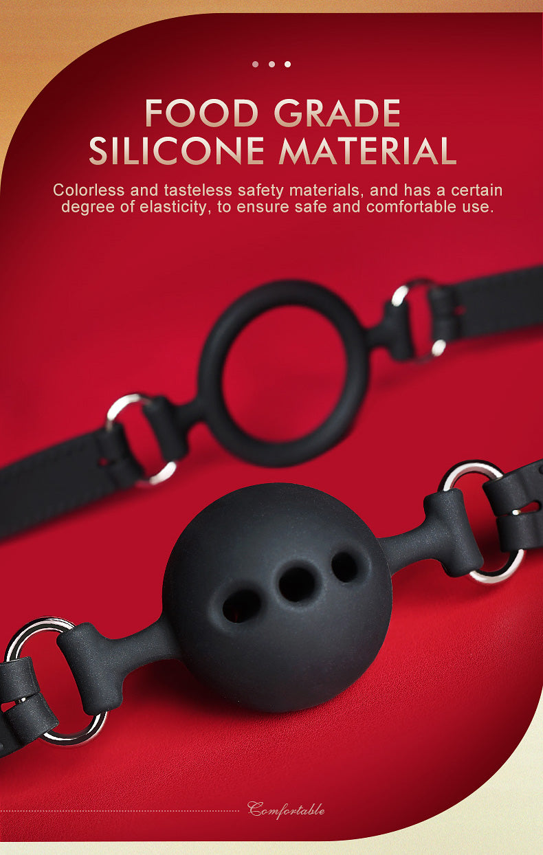 Ultimate Bondage Ball Gag – BDSM Important Accessories of Sex Toys for Women!