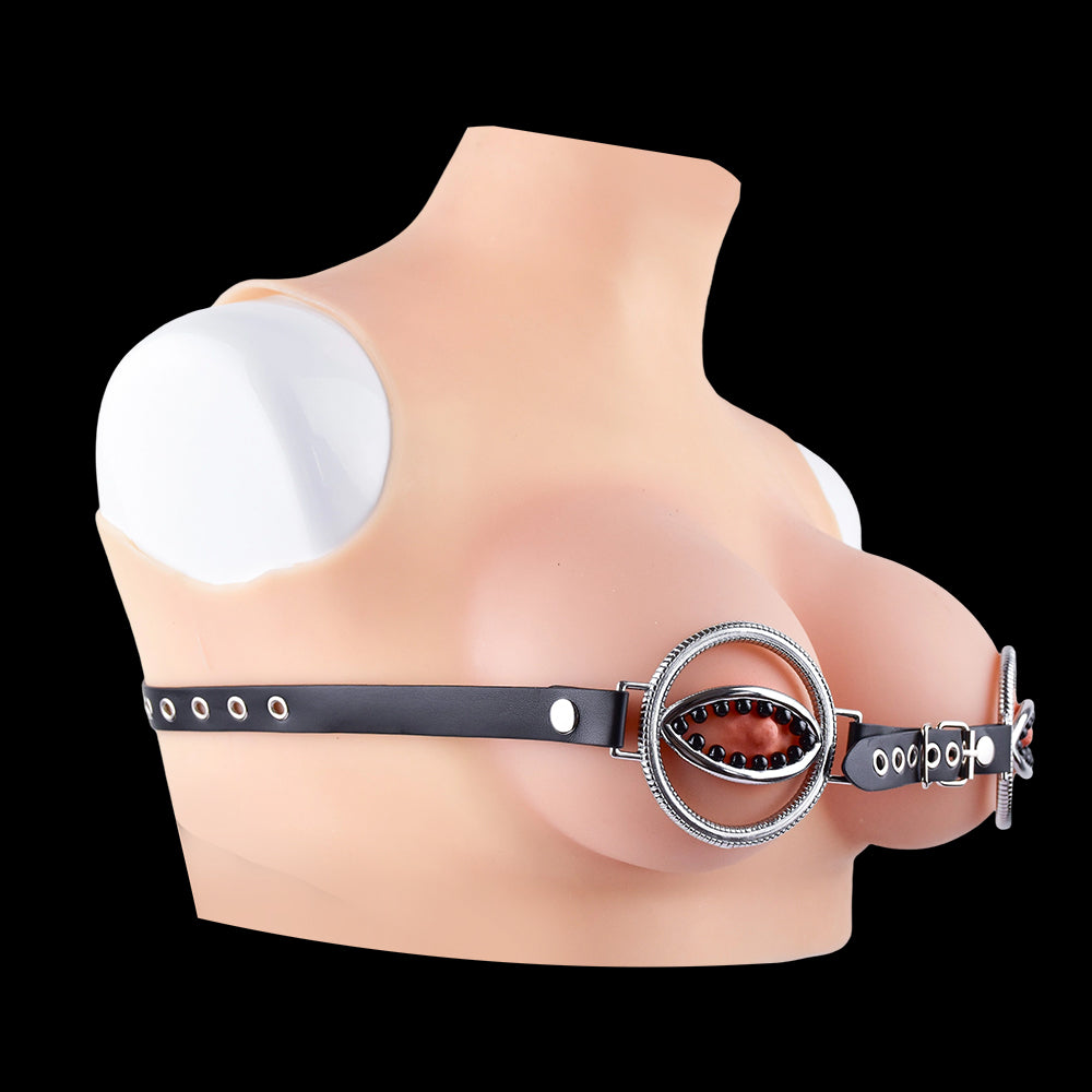 Nippelklemmen aus Metall in Blütenform – BDSM-Spielzeug für extreme sensorische Fesselung