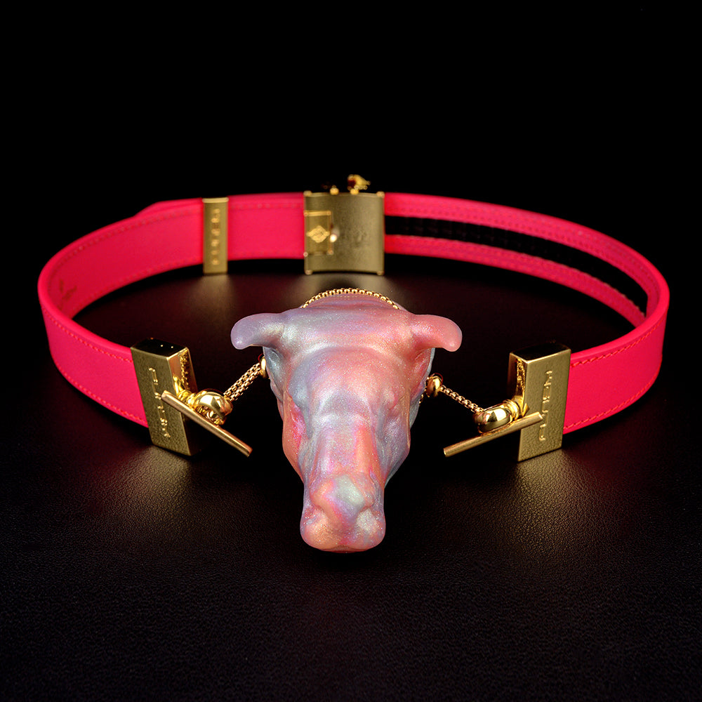 Bull-Head Mouth Gag – Rape Fantasy Tool & Sensory Battlefield of BDSM Submission
