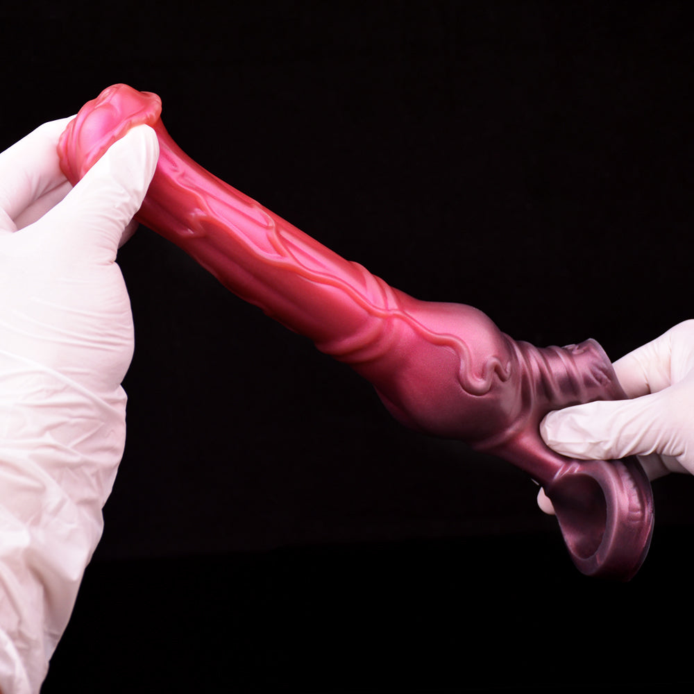 Fantasy Fully Enclosed Silicone Penis Sleeve - 6 Inch Penis Extender Sex Toy for Men