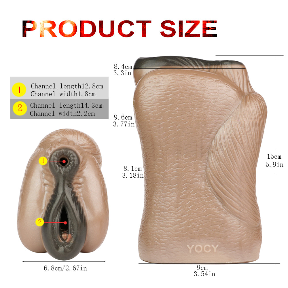 Brown Horse-Themed Pocket Pussy – Sex Toy for Man Intense Pleasure Stimulation