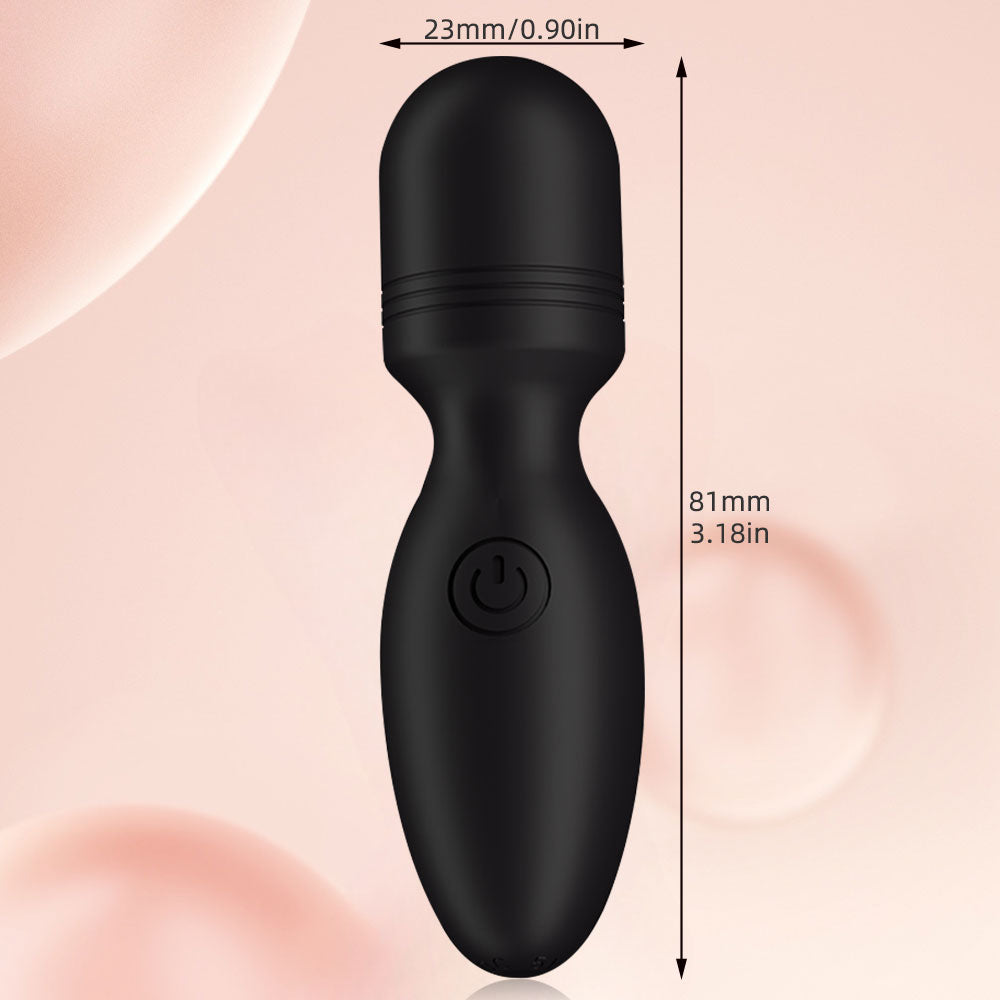 Waterproof Magic Wand Vibrator – Mini Clit Massage Female Masturbation Sex Toys