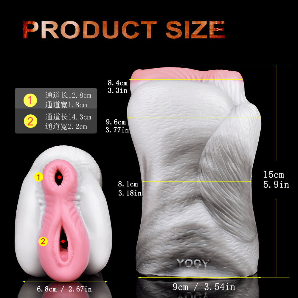 Fantasia Horse Element Pocket Pussy – Dual-Channel Design for Realistic Sex Toy Feel